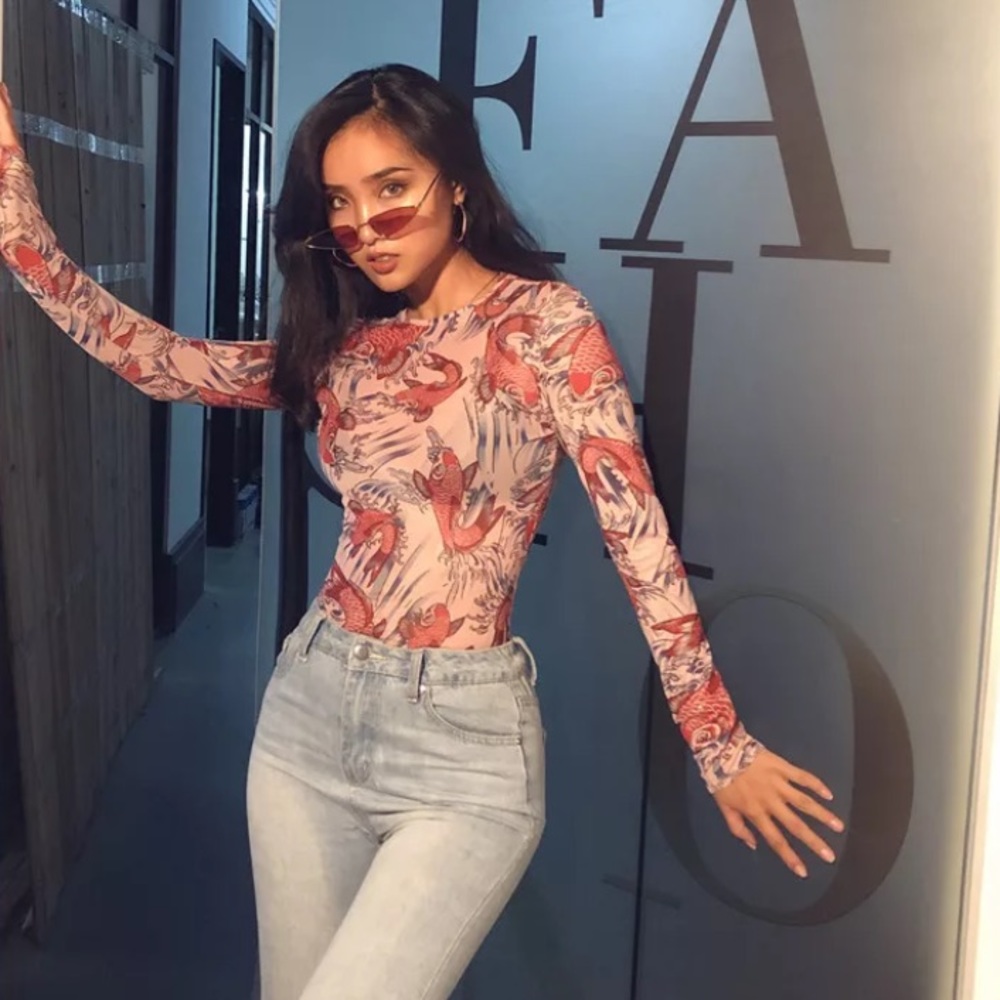 Long sleeve bodysuit